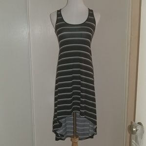 Derek Heart High Low Racer Back Maxi Dress